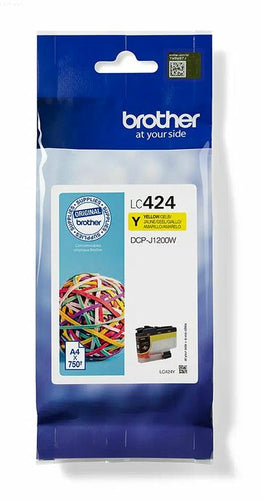 Brother LC-424Y ink cartridge 1 pc(s) Original Yellow Brother LC-424Y ink cartridge 1 pc(s) Original Yellow